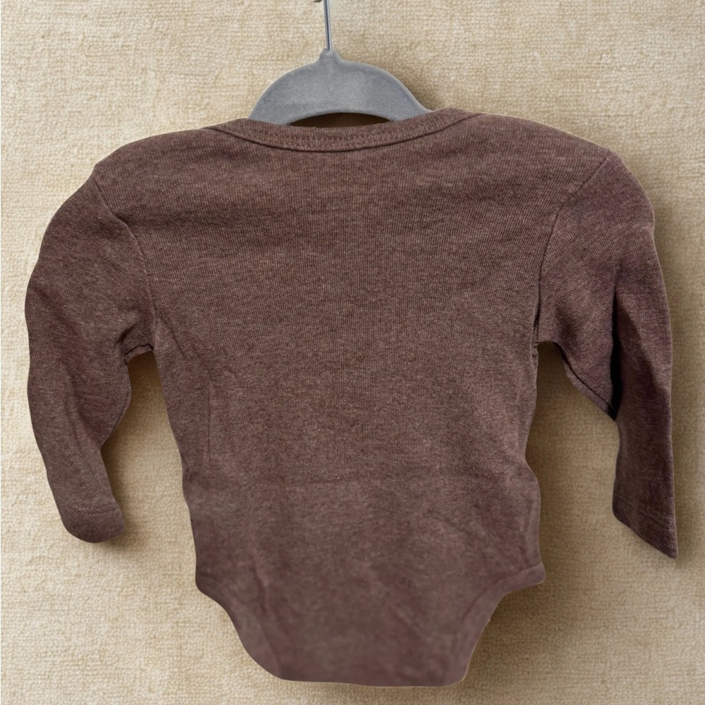 Carter's Brown Football Bodysuit - Picture 2 of 2